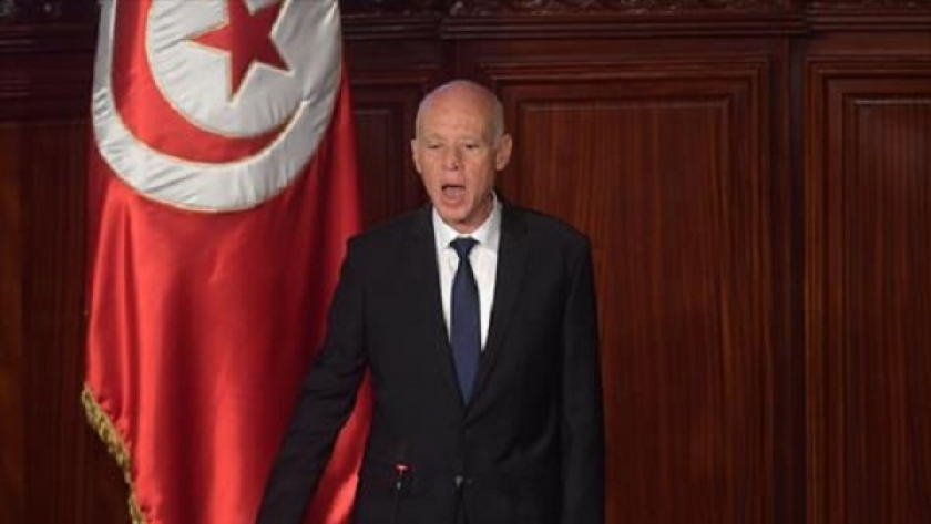 الرئيس التونسى قيس سعيد