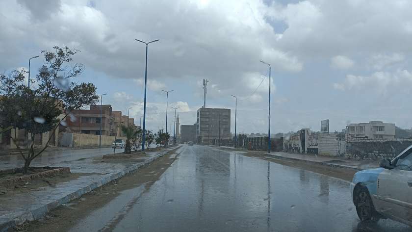 سقوط أمطار في محافظات جنوب الصعيد
