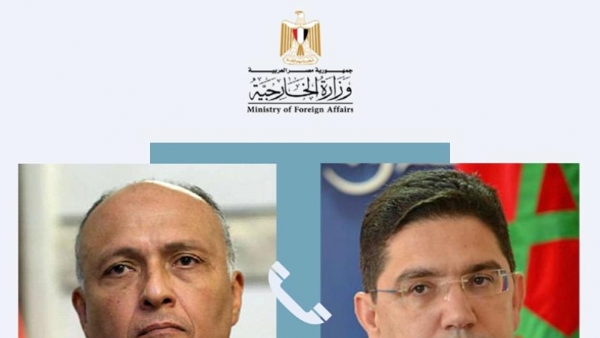 وزيرا خارجية مصر والمغرب