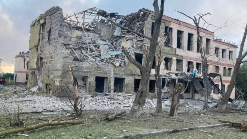 القصف الروسي على المدن الأوكرانية