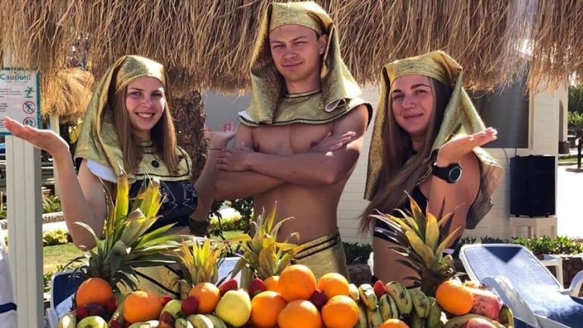 مهرجان فواكه بالزى الفرعوني لتنشيط السياحة بالغردقة