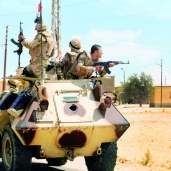 قوات الجيش تواصل تطهير سيناء من البؤر الإرهابية «صورة أرشيفية»