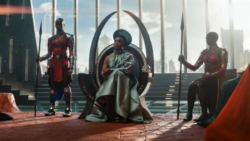 مشهد من فيلم Black Panther: Wakanda Forever