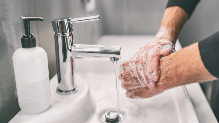 غسل اليدين- صورة تعبيرية