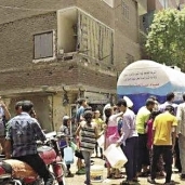 مدينة العريش تلجأ إلى «الفناطيس» لتوفير المياه للمواطنين