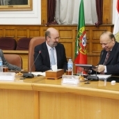 لقاء محافظ القاهرة ووزير البرتغال