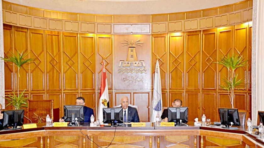 مجلس جامعة الإسكندرية في اجتماعه اليوم