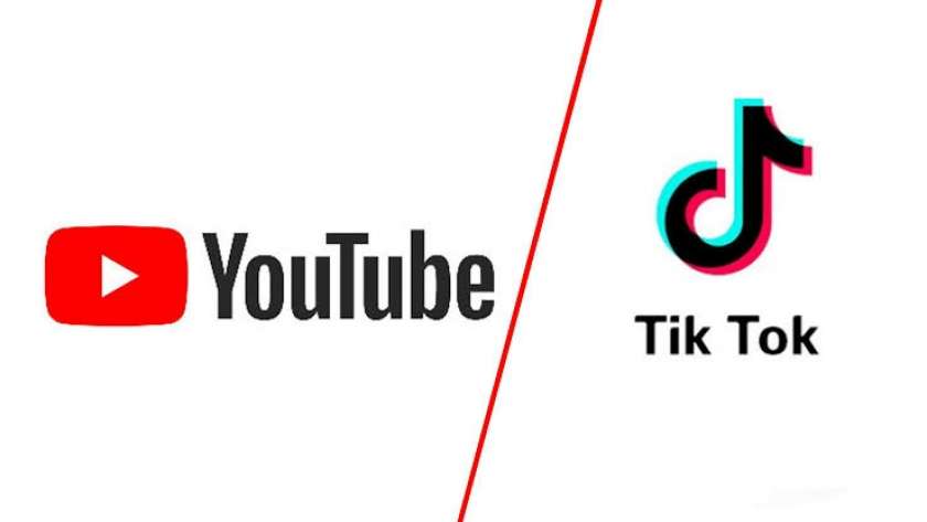 "تيك توك" يتفوق على "يوتيوب".. تعرف على مزايا كل منهما
