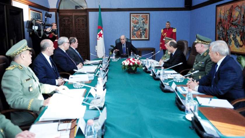 مجلس الأمن الجزائري برئاسة الرئيس عبد المجيد تبون