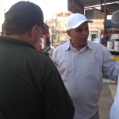 بالصور| هبوط أرضي لمشروع الصرف الصحي بإحدى قرى كفر الشيخ