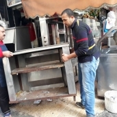 حملة مكبرة لإزالة الإشغالات والتعديات بنطاق حي وسط في الإسكندرية