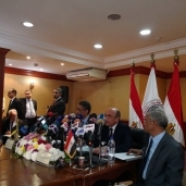 عمر مروان وزير شئون مجلس النواب خلال المؤتمر اليوم