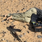 أحد الإرهابيين الذين سقطوا إثر مواجهات مع الشرطة بالكيلو 47 بطريق أسيوط – الخارجة