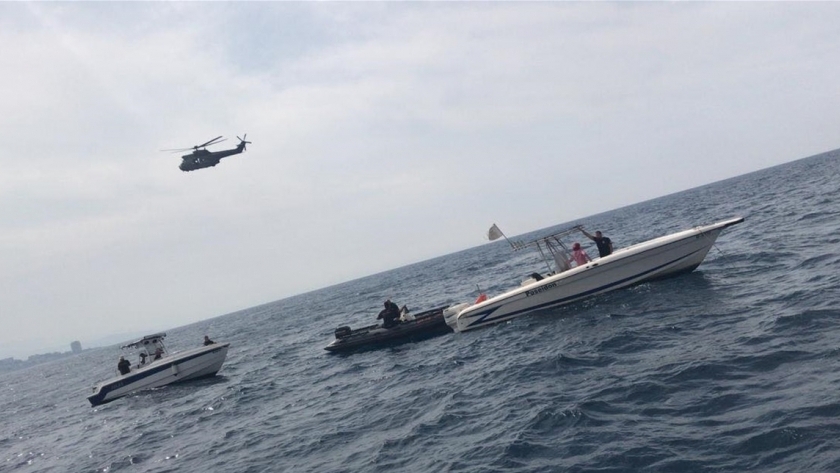 مكان سقوط الطائرة اللبنانية في البحر