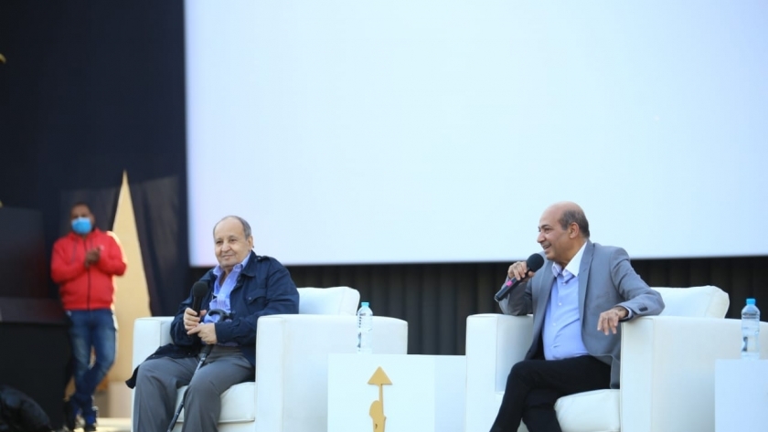 ندوة تكريم وحيد حامد بمهرجان القاهرة السينمائي