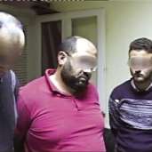 بعض أعضاء خلية الإخوان أثناء التحقيق معهم