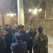 القوات المسلحة تعاين "البطرسية" لإنهاء ترميم الكنيسة قبل عيد الميلاد