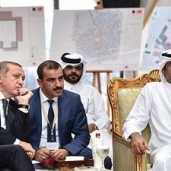 أمير قطر مع أردوغان