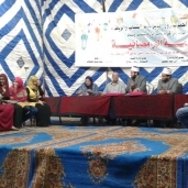 مسابقات ثقافية ورياضية بـ"خيمة" مركز شباب صلاح سالم في بني سويف