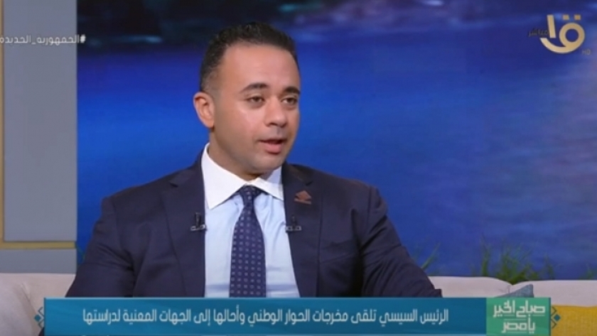 أحمد يحيي - عضو تنسيقية شباب الأحزاب والسياسيين