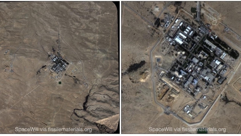 مفاعل ديمونا الإسرائيلي الذي سقط بالقرب منه الصاروخ الإيراني