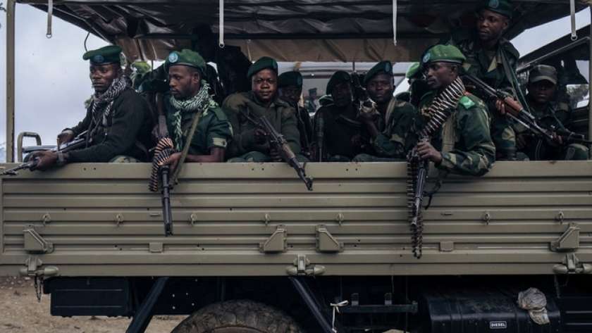 عناصر من القوات الأمنية في الكونغو الديمقراطية-صورة أرشيفية