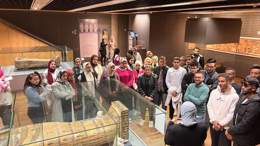 رحلة تثقيفية لطلاب جامعة بني سويف التكنولوجية إلى مكتبة الإسكندرية