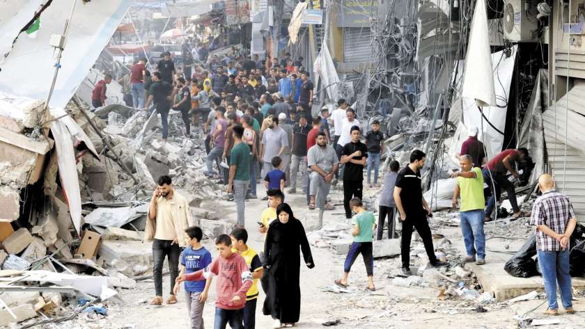 شهداء وجرحى ومشردون في قطاع غزة