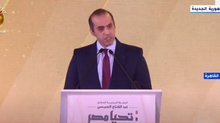 محمود فوزي رئيس الحملة الانتخابية للمرشح الرئاسي السيد عبدالفتاح السيسي
