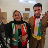 أكراد يصوتون على استفتاء انفصال كردستان