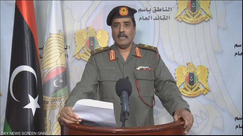 اللواء أحمد المسماري، المتحدث الرسمي باسم الجيش الليبي