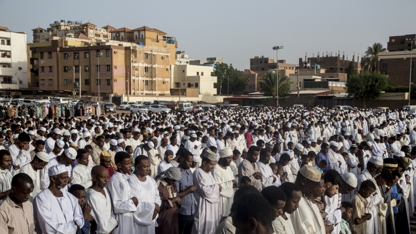 صلاة العيد في السودان.. صورة تعبيرية