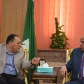 محافظ الشرقية يستقبل نائب رئيس الهيئة العربية للتصنيع