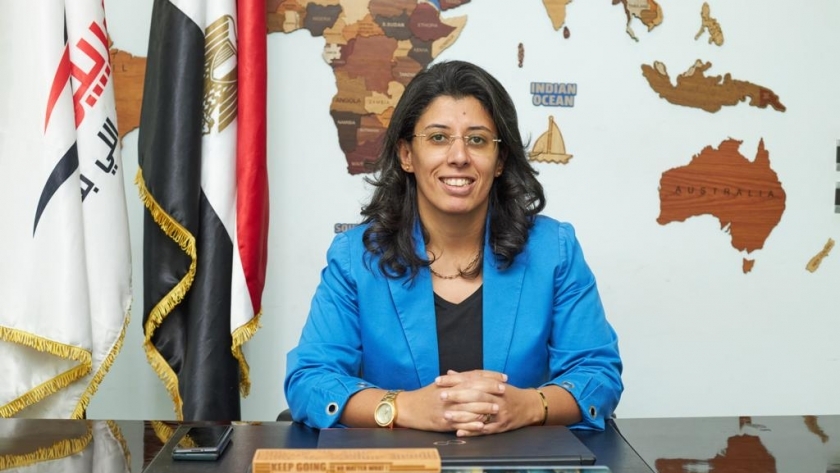 هبة واصل الأمين العام لحزب المصريين الأحرار