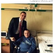 صورة سابقة لأدمن آسف يا ريس مع مبارك