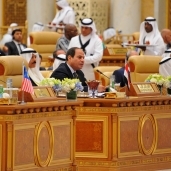 الرئيس خلال خطابه أمام القمة العربية الإسلامية الأمريكية فى الرياض