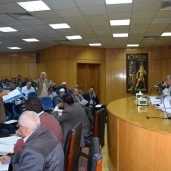 محافظ المنيا في اجتماع المجلس التنفيذي
