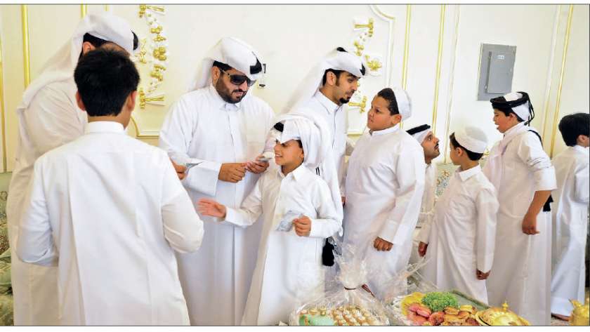 مظاهر الاحتفال بالعيد في قطر