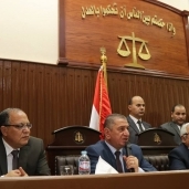 محافظ كفر الشيخ خلال كلمته بافتتاح محكمة دسوق