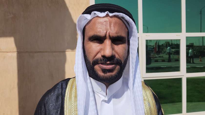 الشيخ محمد الهيبر من عواقل قبيلة الترابين في شمال سيناء