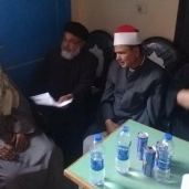 جلسة صلح بين مسلمي وأقباط "بني منين" في بني سويف