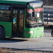 حافلة تقل المسلحين في خان العسل