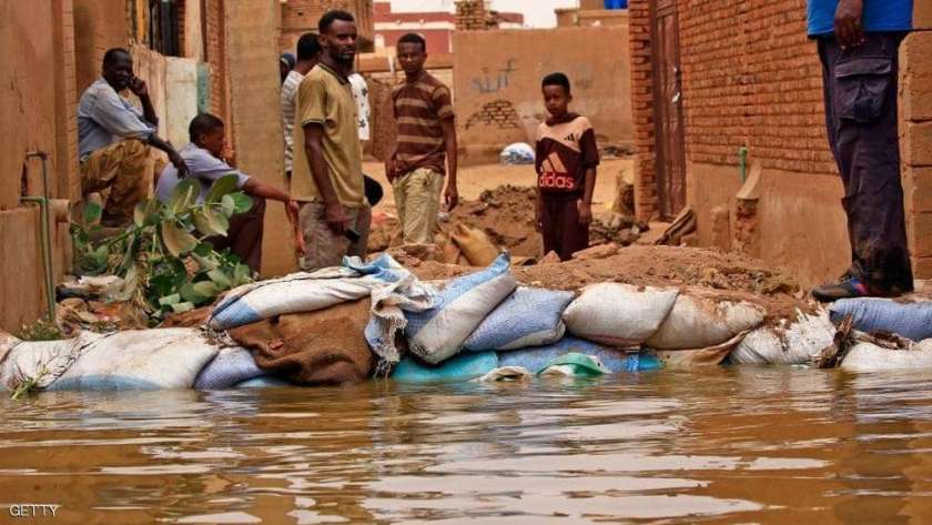 فيضانات العام الماضي في السودان