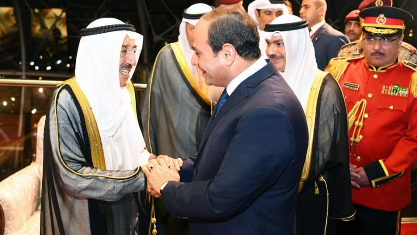 الرئيس السيسي خلال زيارته للكويت