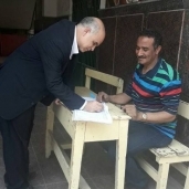 رئيس مدينة شبرا يتابع الامتحانات
