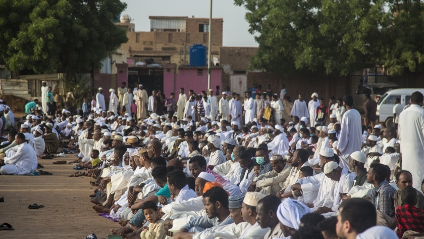 صلاة العيد في السودان (أرشيفية)