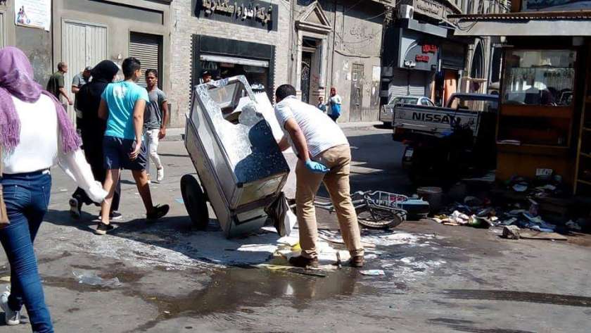 إرتفاع عدد مصابي إنفجار إسطوانة غاز لـ14 شخص في الإسكندرية