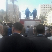 جنازة الضابط الشهيد ببورسعيد