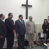 محافظ الفيوم ورئيس الطائفة الإنجيلية يفتتحان كنيسة "دار السلام" بعد تجديدها