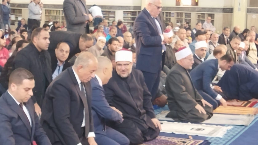 افتتاح مسجد النور بمطروح